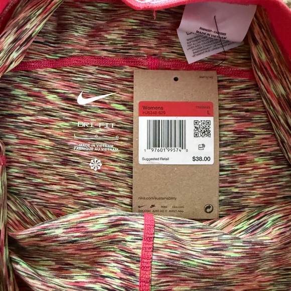 Nike Pro 3" Pink Shorts - Size Large - Picture 5 of 5